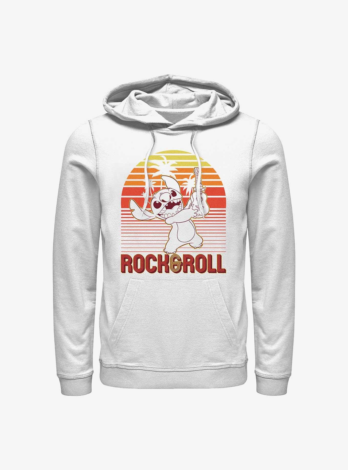Disney Lilo & Stitch Rock And Roll Stitch Hoodie, , hi-res