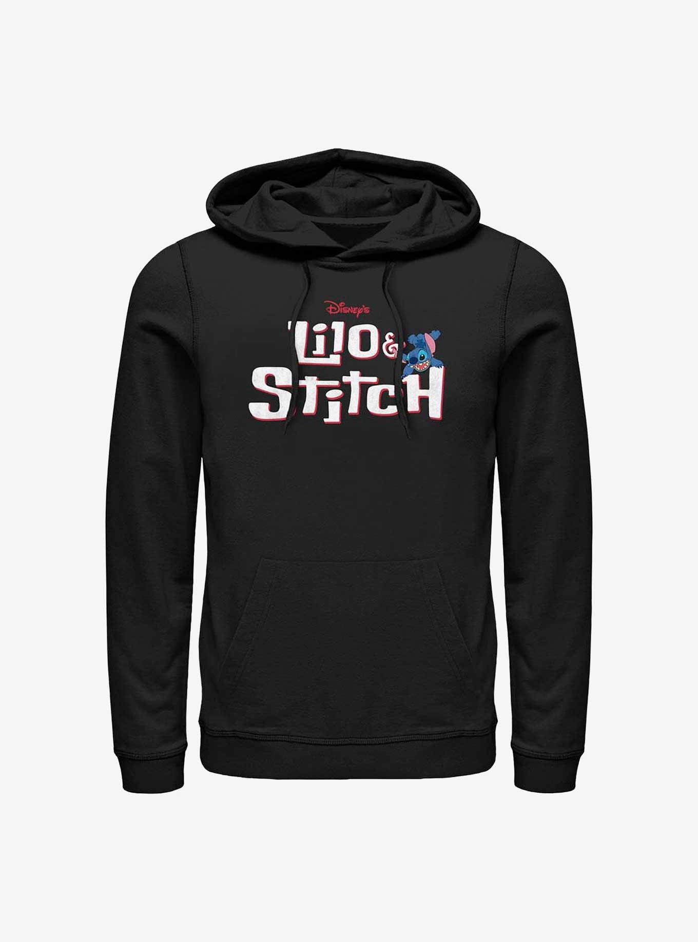 Disney Lilo & Stitch Sitch With Logo Hoodie, , hi-res
