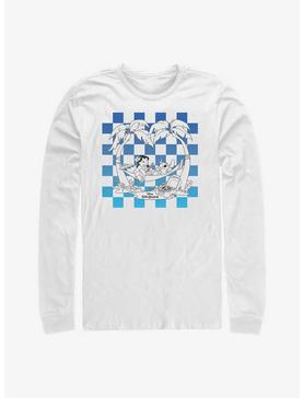 Disney Lilo & Stitch Duo Checkered Long-Sleeve T-Shirt, , hi-res