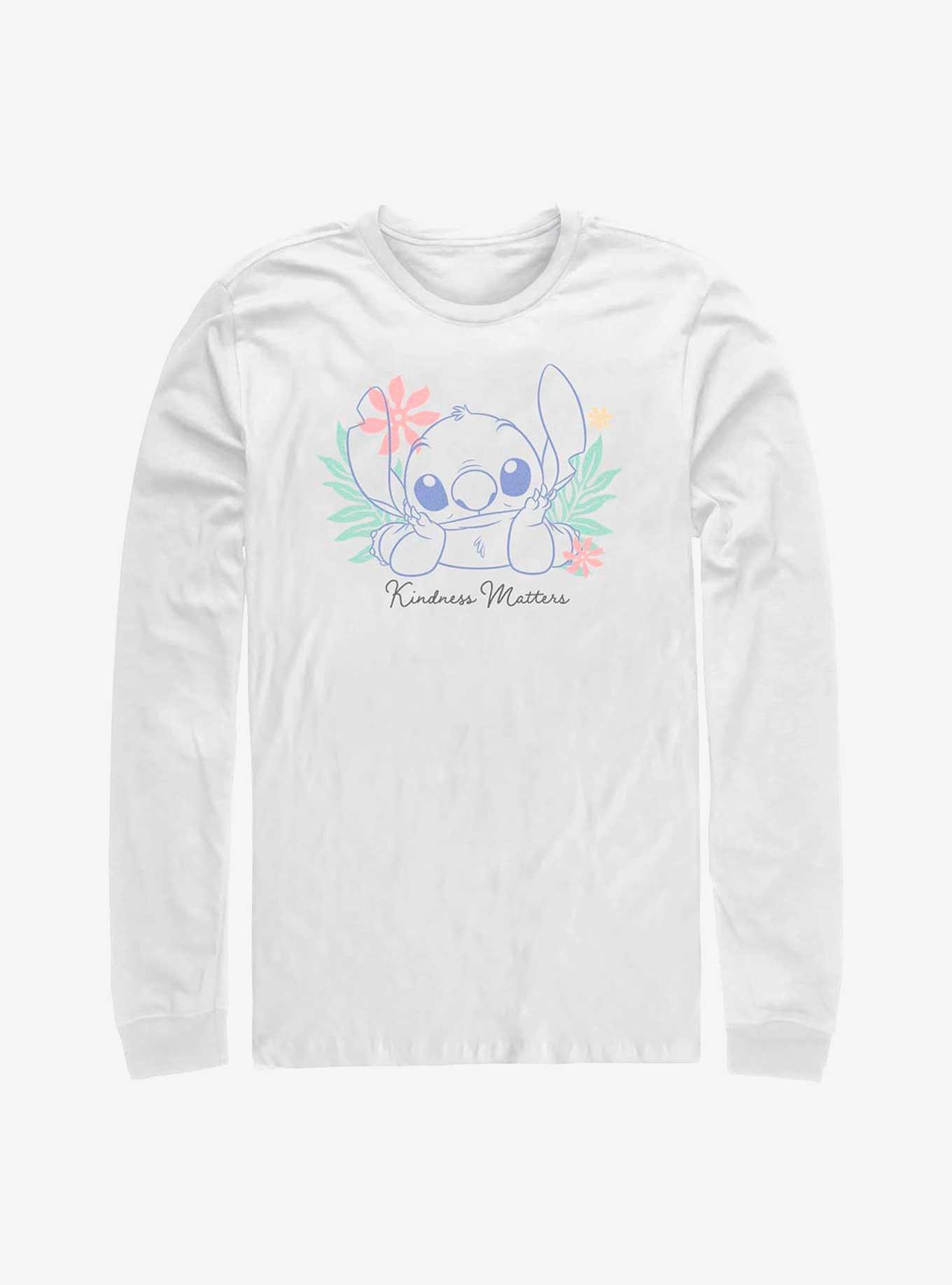 Disney Lilo & Stitch Kindness Matters Long-Sleeve T-Shirt, , hi-res
