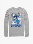 Disney Lilo & Stitch Character Shirt With Pattern Long-Sleeve T-Shirt, ATH HTR, hi-res