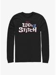 Disney Lilo & Stitch Sitch With Logo Long-Sleeve T-Shirt, BLACK, hi-res