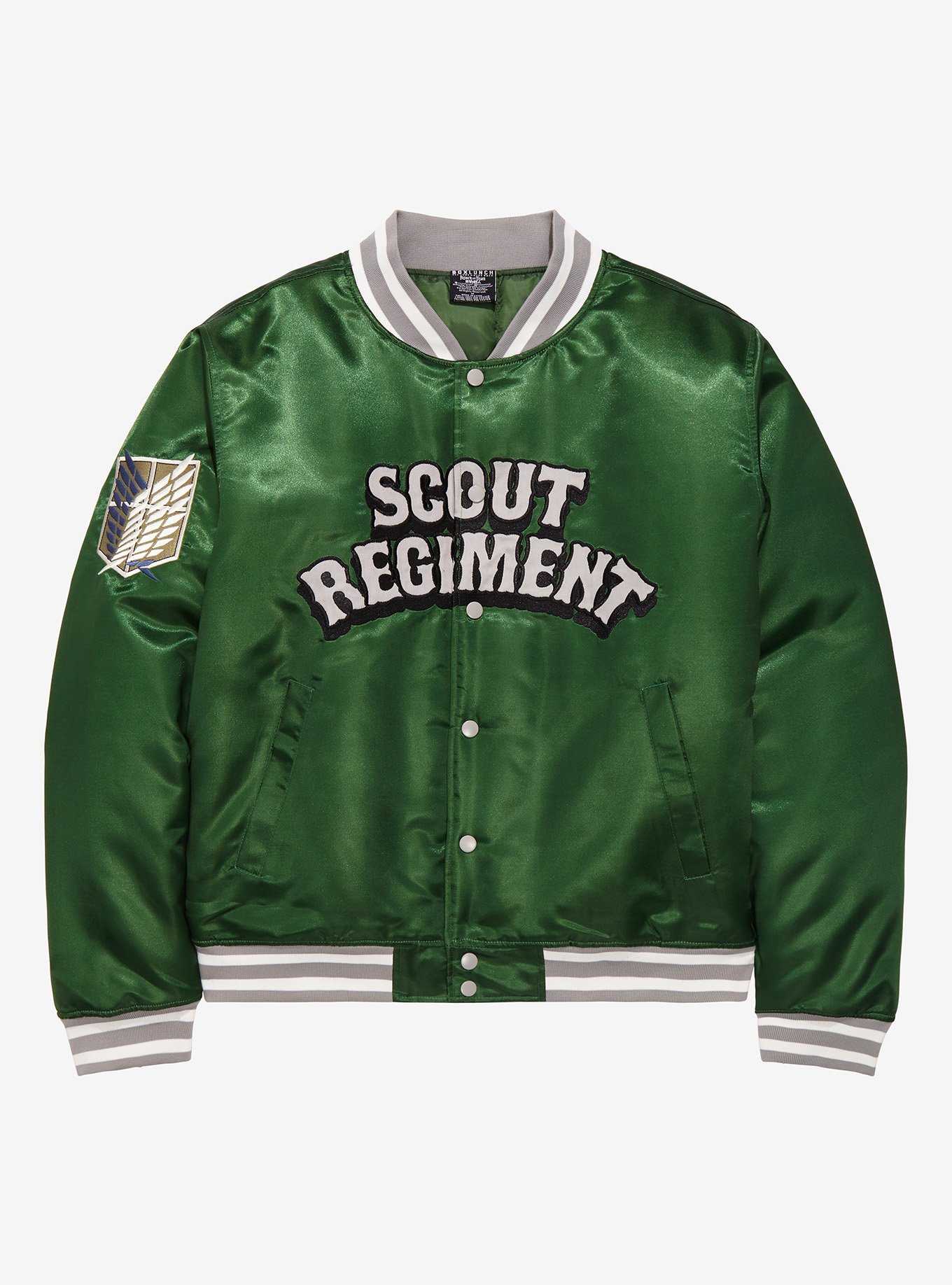 Attack on Titan Scout Regiment Bomber Jacket - BoxLunch Exclusive, , hi-res