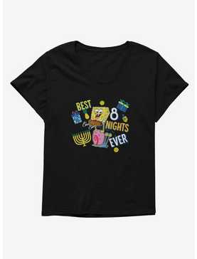 SpongeBob SquarePants Best 8 Nights Ever Womens T-Shirt Plus Size, , hi-res