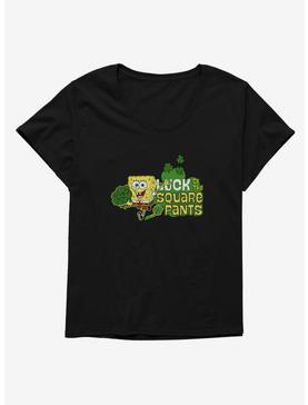 SpongeBob SquarePants Luck Of The Square Pants Womens T-Shirt Plus Size, , hi-res