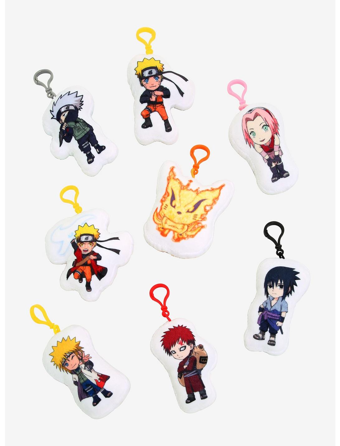 Naruto Shippuden Characters Blind Bag Plush Key Chains, , hi-res