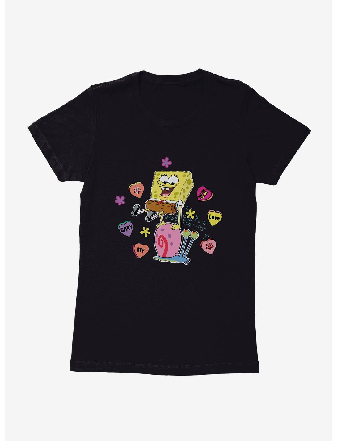 SpongeBob SquarePants Valentine Conversation Hearts Womens T-Shirt, , hi-res
