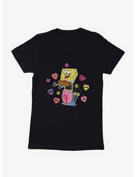 SpongeBob SquarePants Valentine Conversation Hearts Womens T-Shirt, , hi-res