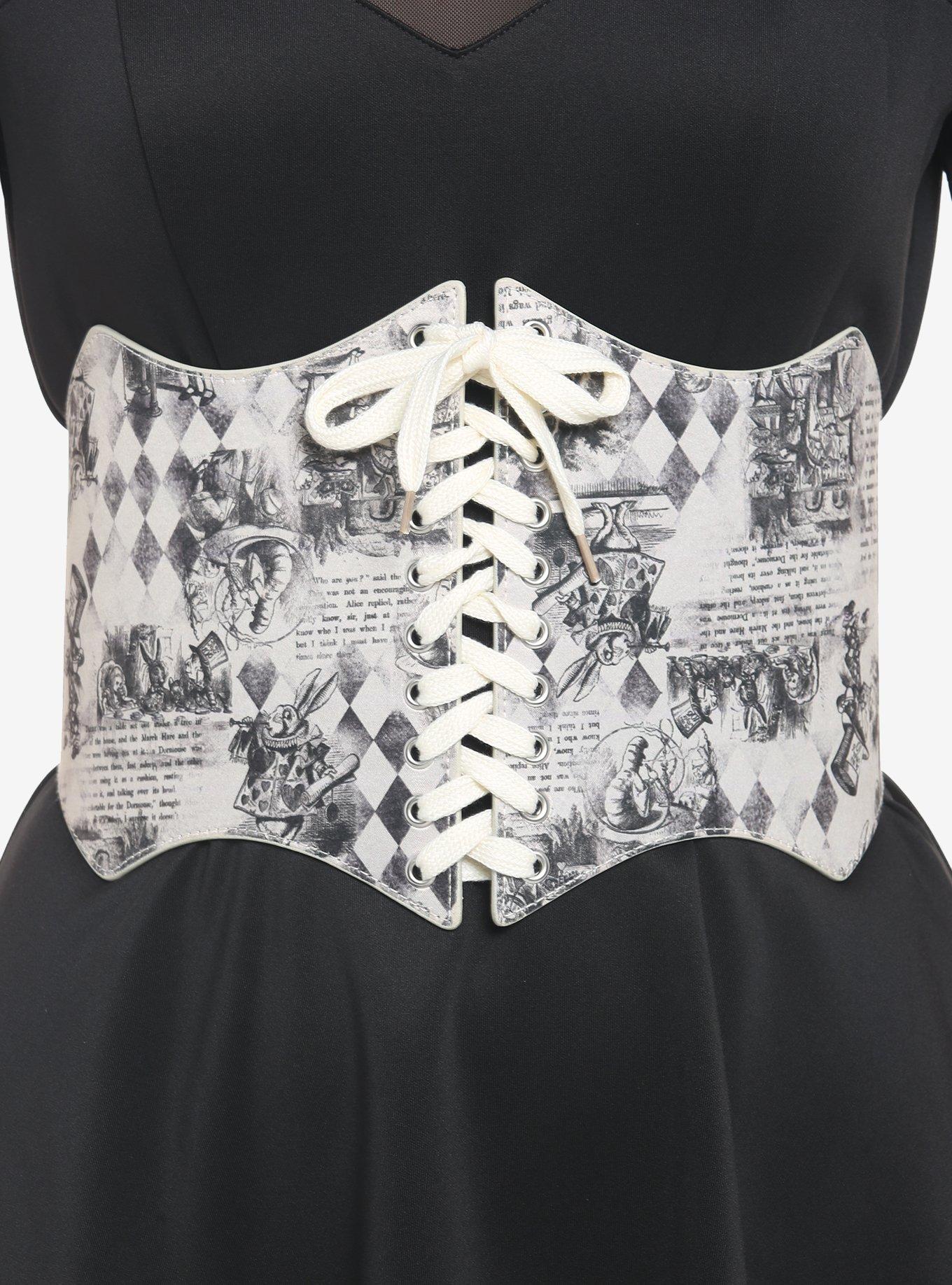 Adore me strapless corset (ties up the back latches