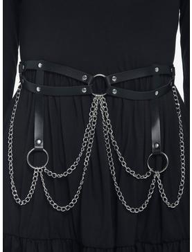 Multi Chain O-Ring Harness Style Belt, , hi-res