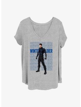 Marvel The Falcon and the Winter Soldier Bucky Girls T-Shirt Plus Size, , hi-res
