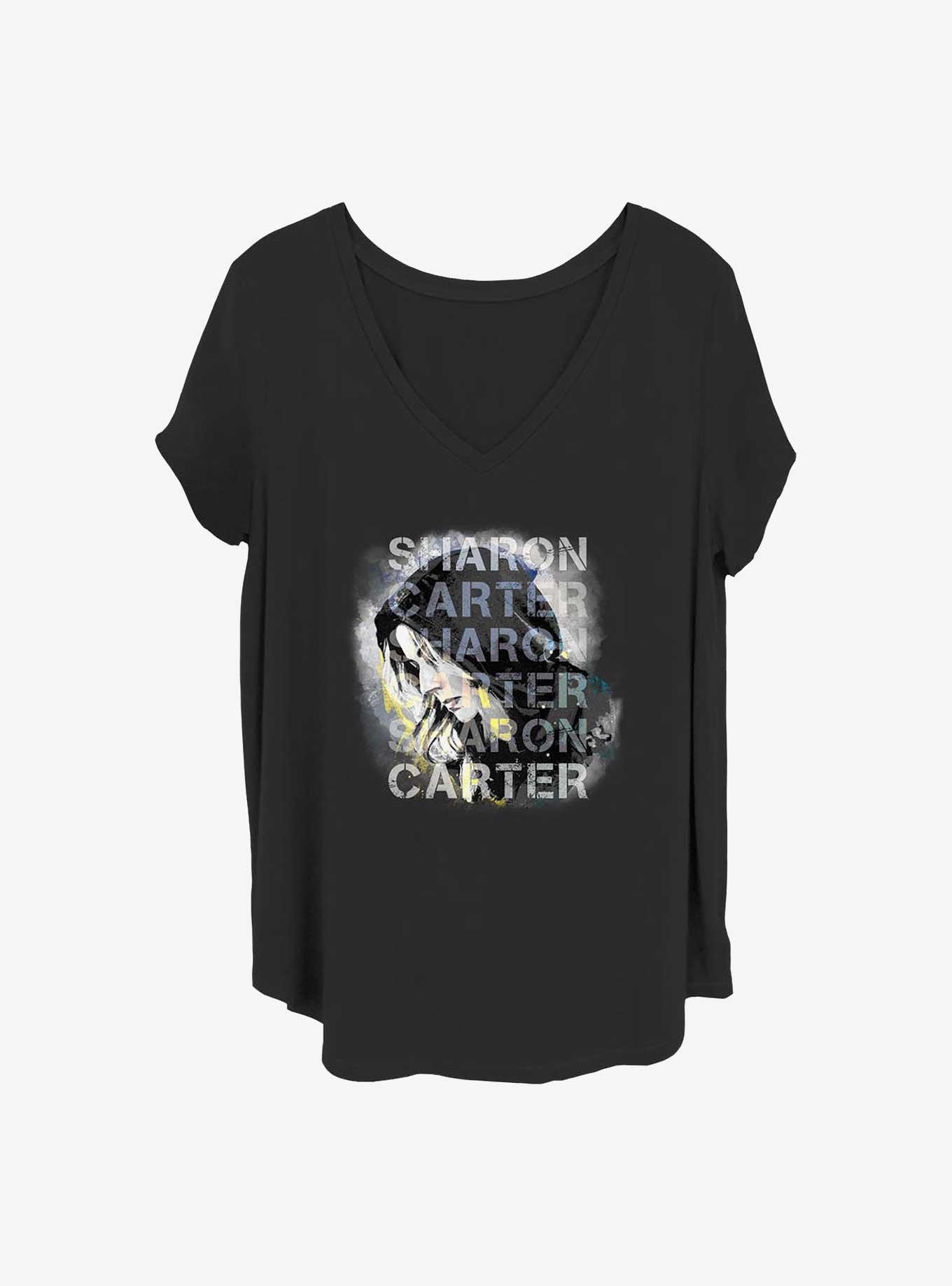 Marvel The Falcon and the Winter Soldier Carter Overlay Girls T-Shirt Plus Size, , hi-res