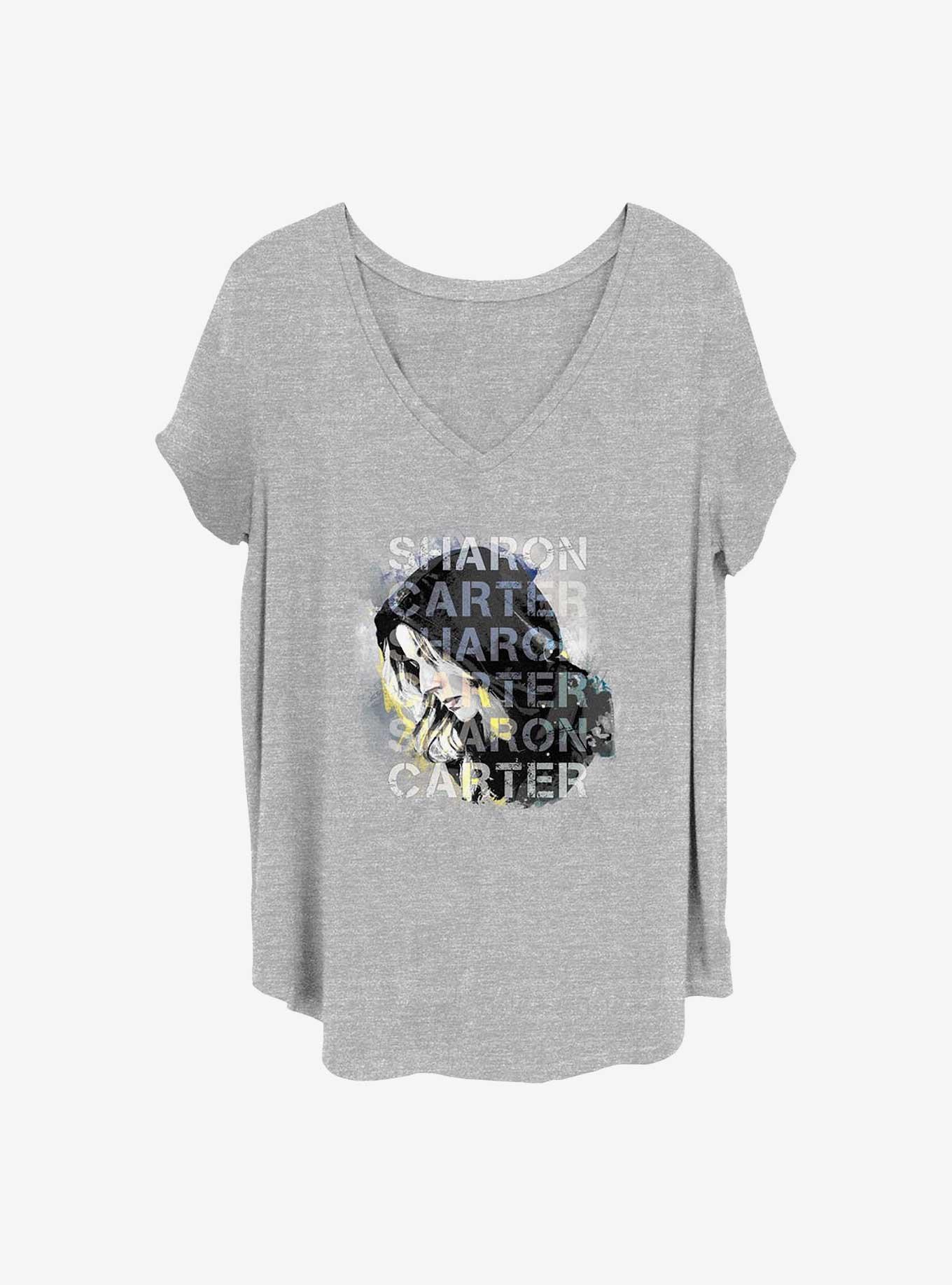 Marvel The Falcon and the Winter Soldier Carter Overlay Girls T-Shirt Plus Size