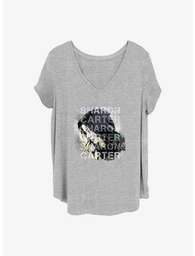 Marvel The Falcon and the Winter Soldier Carter Overlay Girls T-Shirt Plus Size, , hi-res