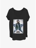 Marvel The Falcon and the Winter Soldier Carter Poster Girls T-Shirt Plus Size, BLACK, hi-res