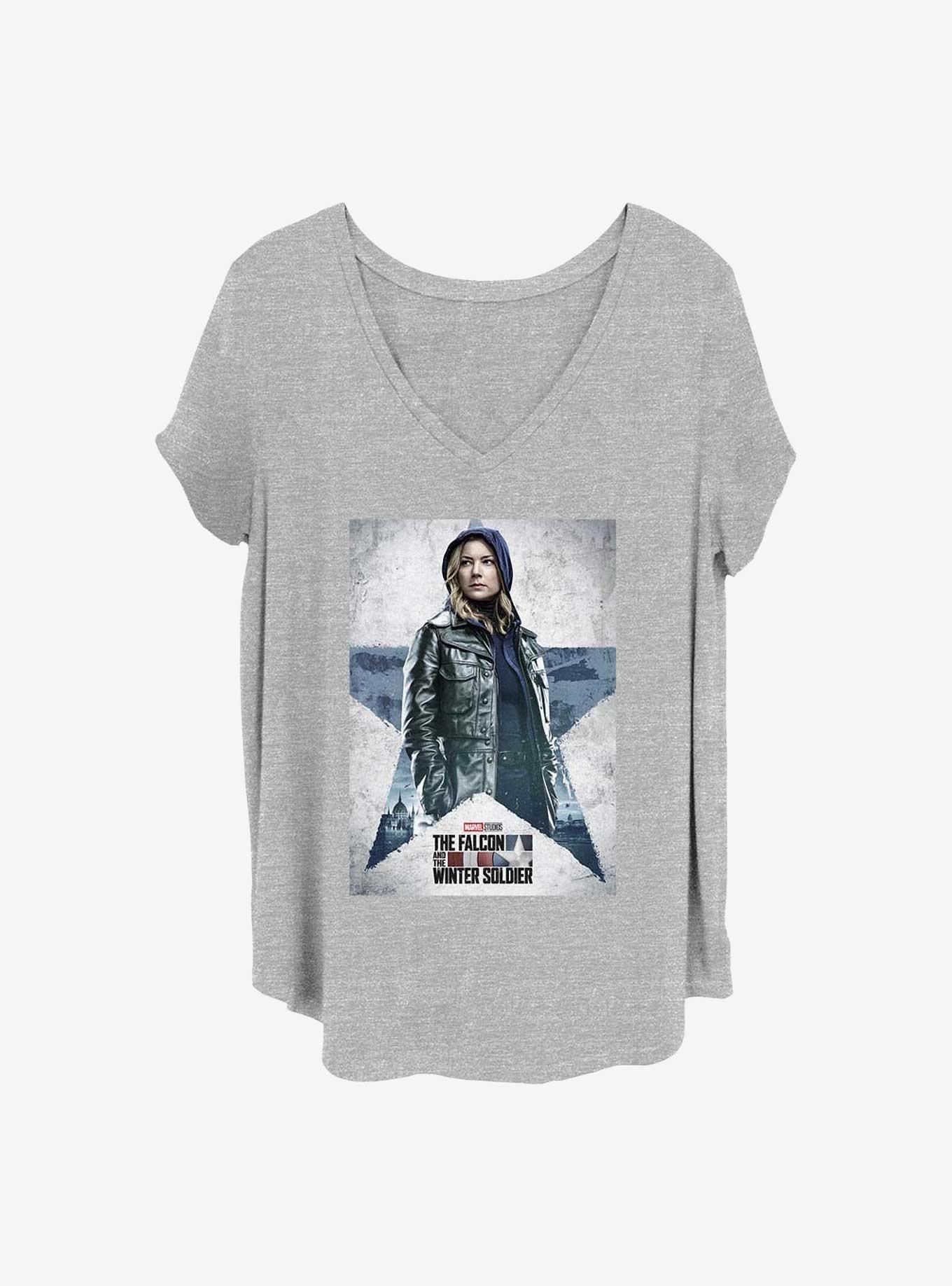 Marvel The Falcon and the Winter Soldier Carter Poster Girls T-Shirt Plus Size, , hi-res