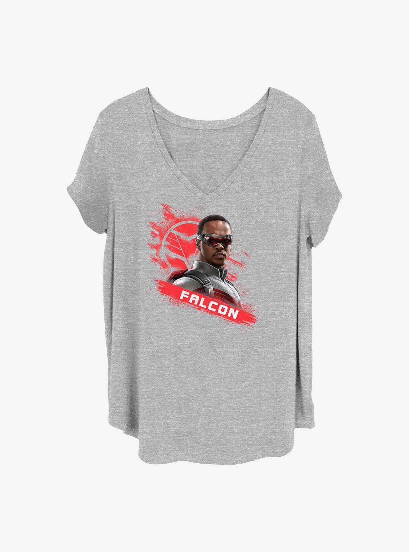 Marvel The Falcon and the Winter Soldier Falcon's Mission Girls T-Shirt Plus Size