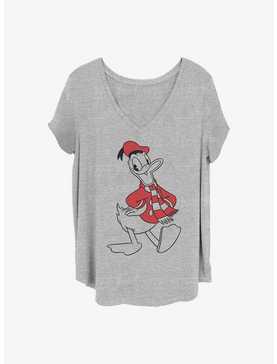 Disney Donald Duck Holiday Duck Girls T-Shirt Plus Size, , hi-res
