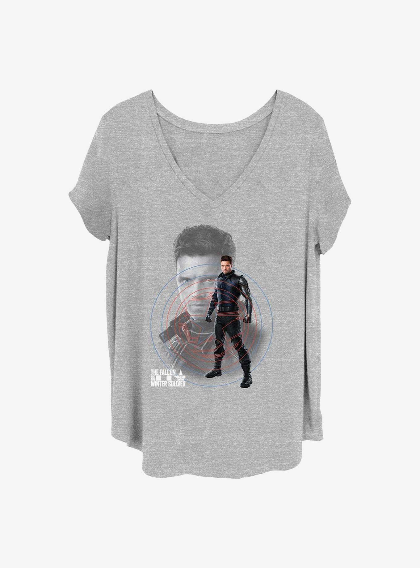 Marvel The Falcon and the Winter Soldier Winter Hero Girls T-Shirt Plus Size, , hi-res