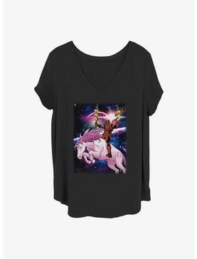 Marvel Deadpool Taco Unicorn Girls T-Shirt Plus Size, , hi-res