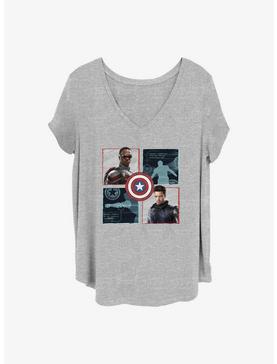 Marvel The Falcon and the Winter Soldier Hero Box Up Girls T-Shirt Plus Size, , hi-res