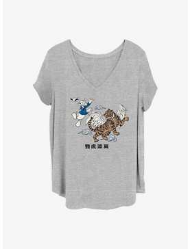 Disney Donald Duck Donald Tiger Girls T-Shirt Plus Size, , hi-res