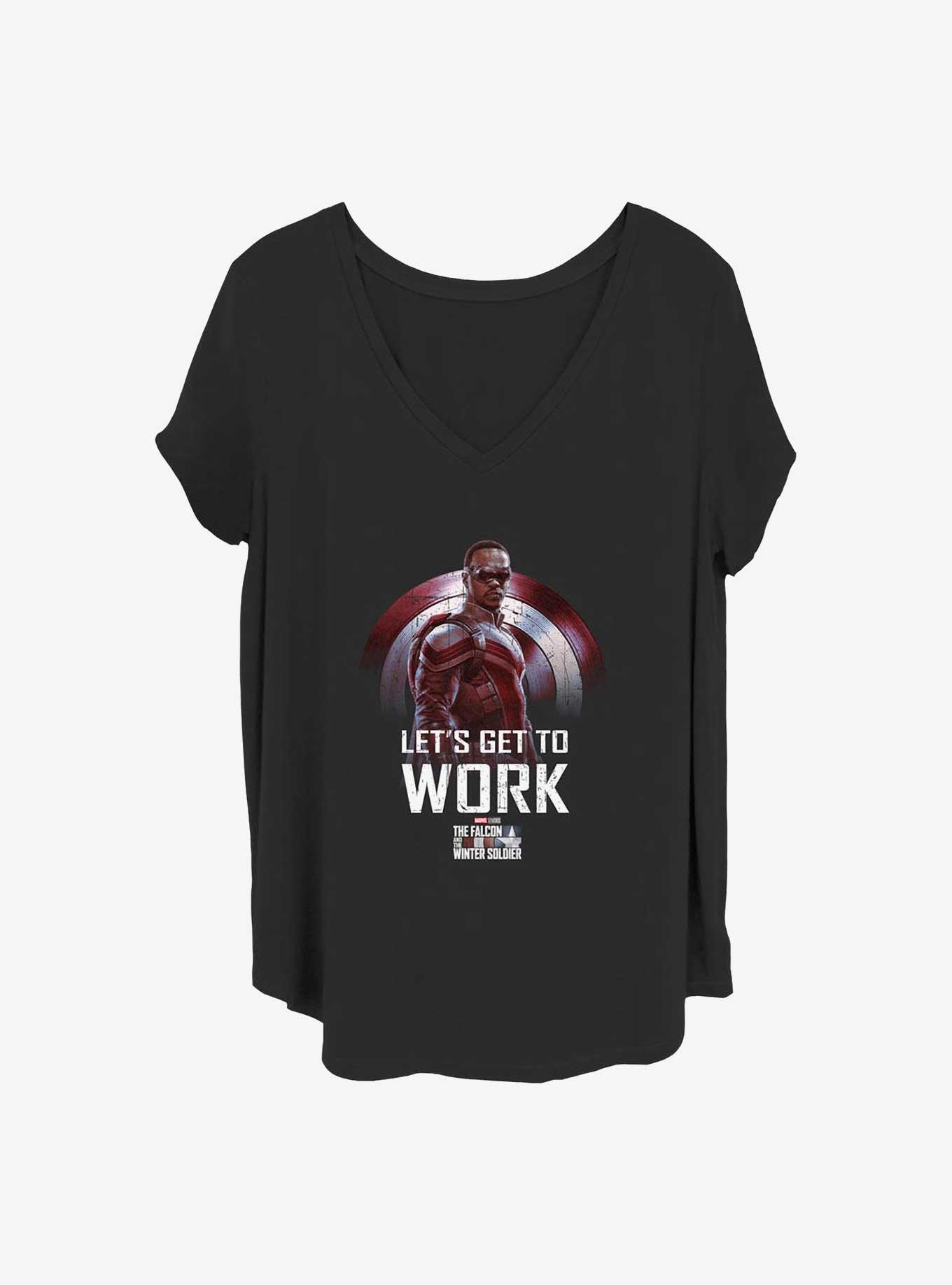 Marvel The Falcon and the Winter Soldier I'm In Charge Girls T-Shirt Plus Size, , hi-res