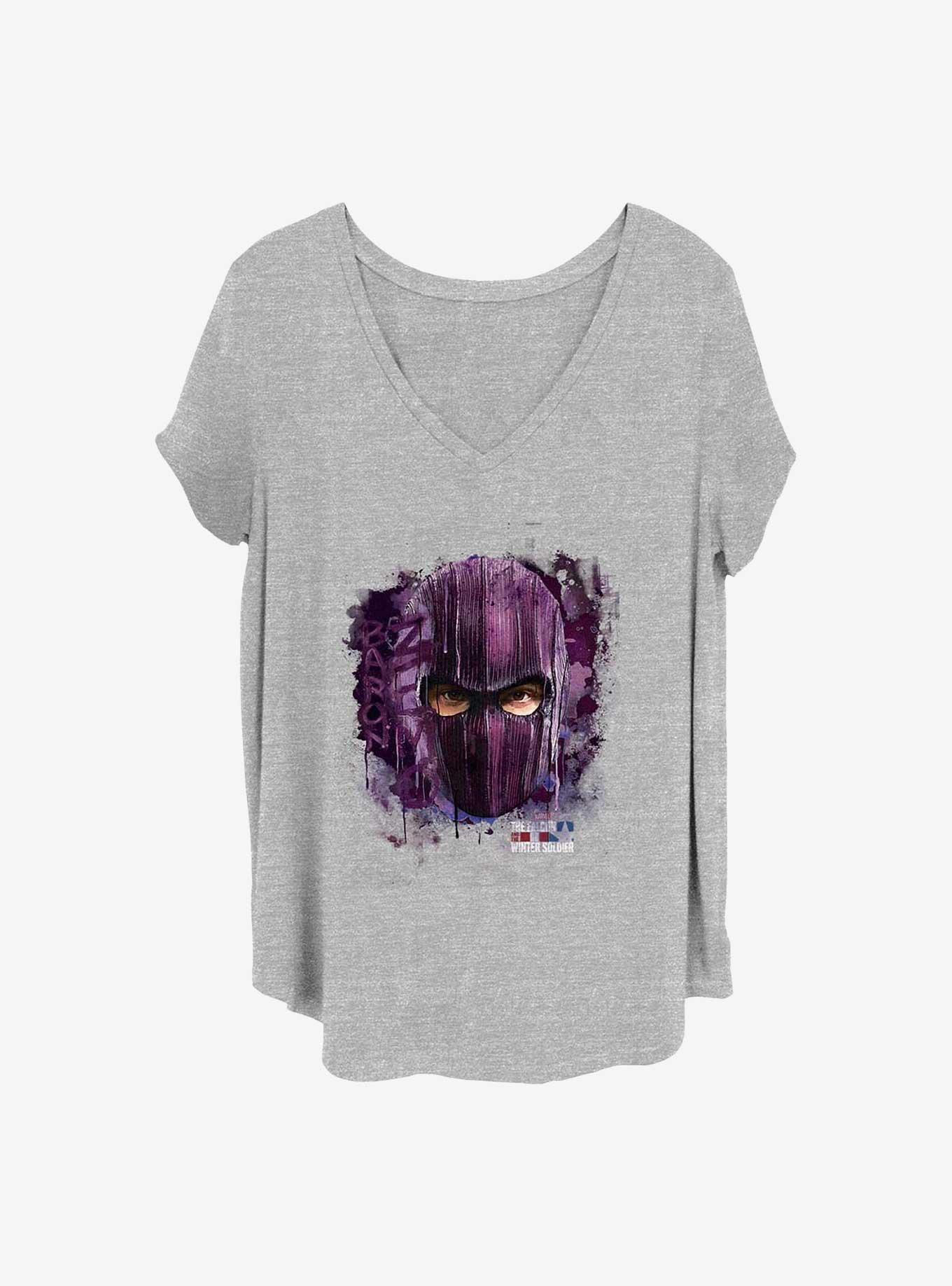 Marvel The Falcon and the Winter Soldier Baron Eyes Girls T-Shirt Plus Size, , hi-res