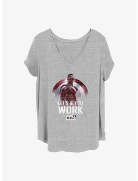Marvel The Falcon and the Winter Soldier I'm In Charge Girls T-Shirt Plus Size, , hi-res