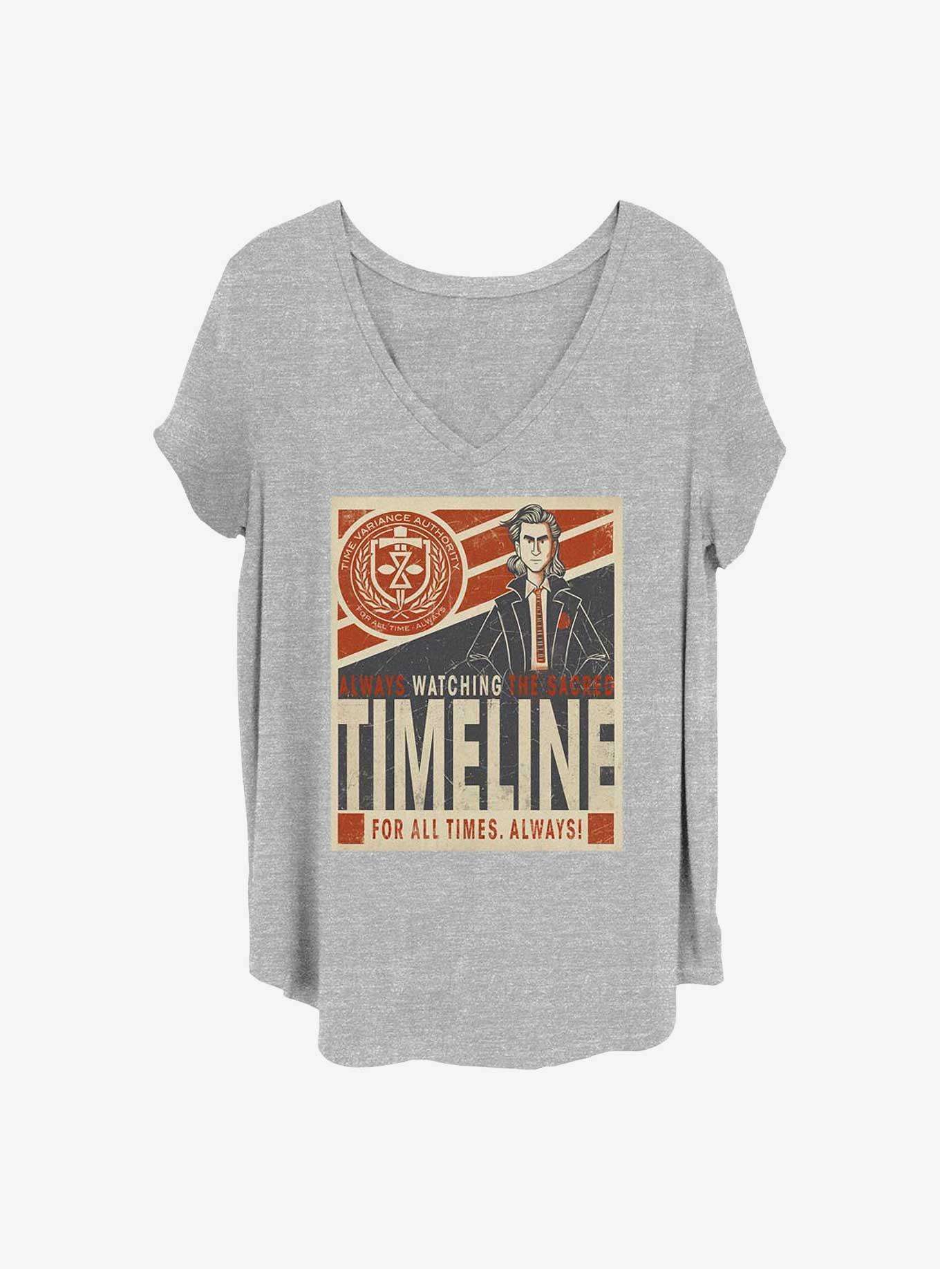 Marvel Loki Always Watching Girls T-Shirt Plus Size