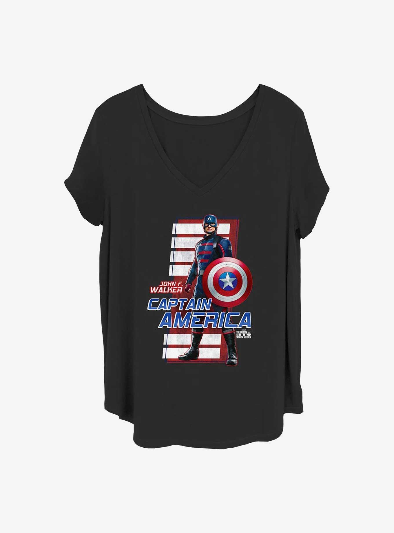 Marvel The Falcon and the Winter Soldier John F. Walker Girls T-Shirt Plus Size, , hi-res