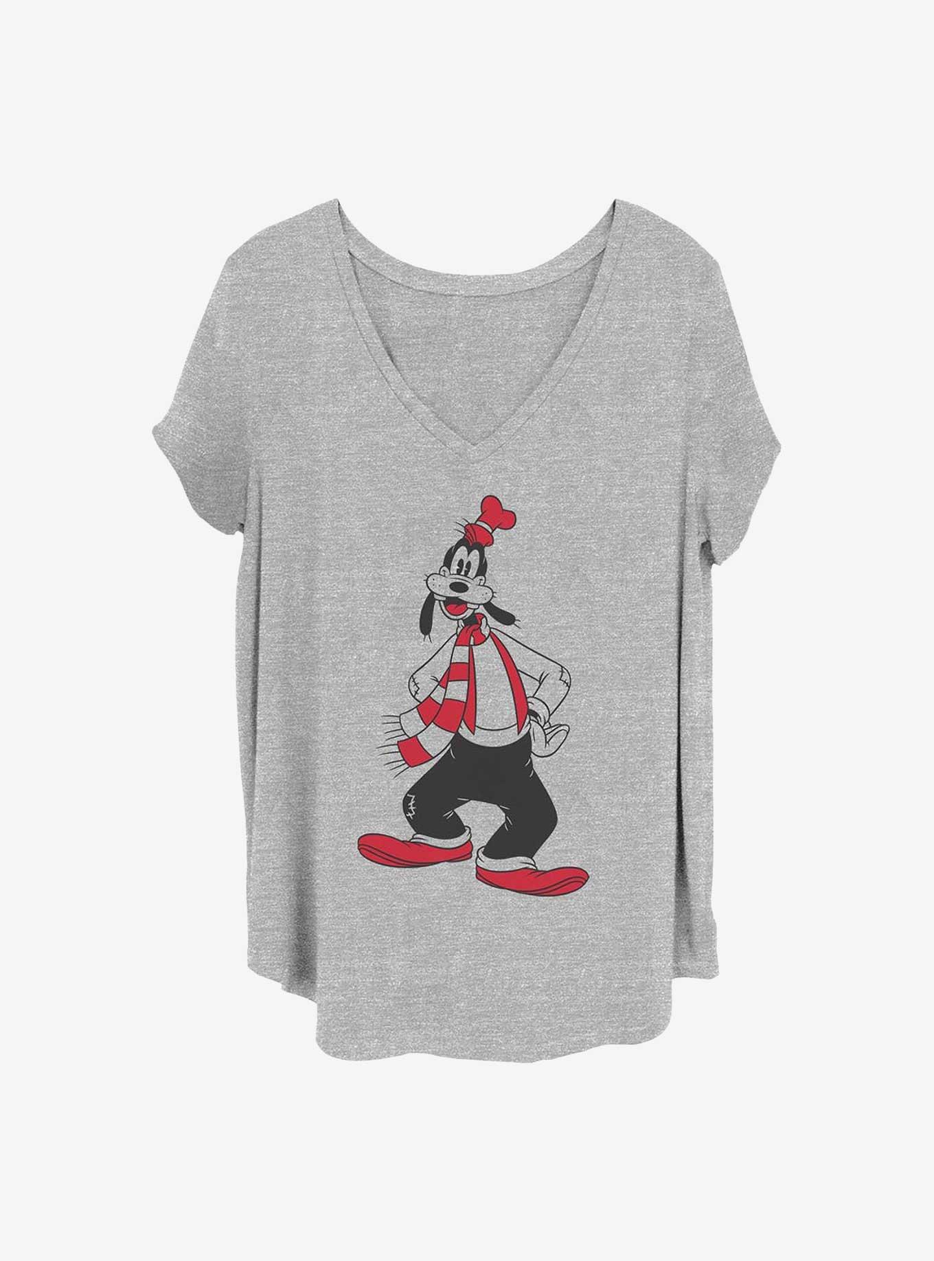 Disney Goofy Holiday Goofy Girls TShirt Plus Size GREY Hot Topic