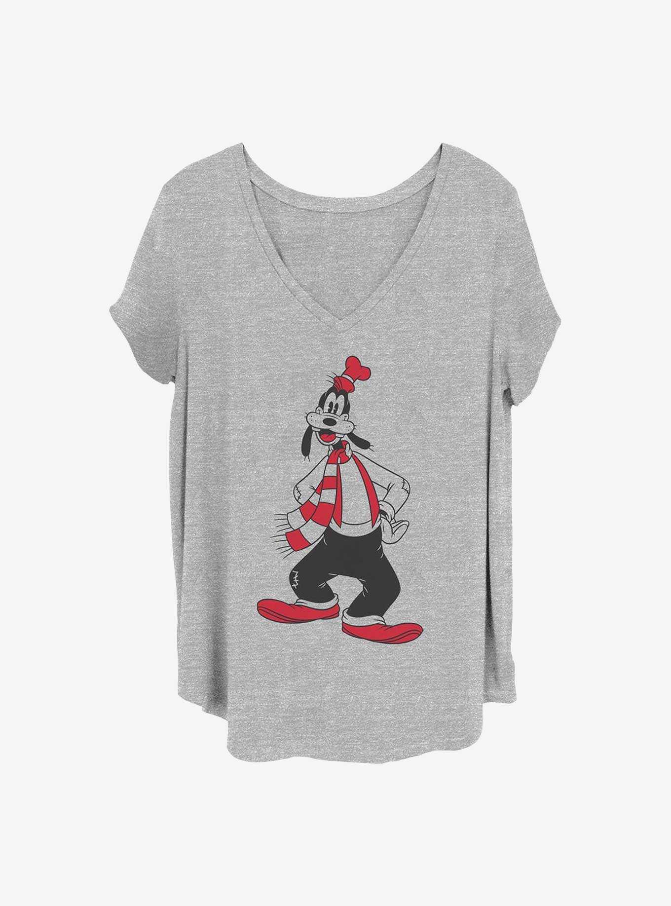 Disney Goofy Holiday Goofy Girls T-Shirt Plus Size, HEATHER GR, hi-res