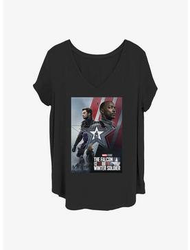 Marvel The Falcon and the Winter Soldier Partners Girls T-Shirt Plus Size, , hi-res