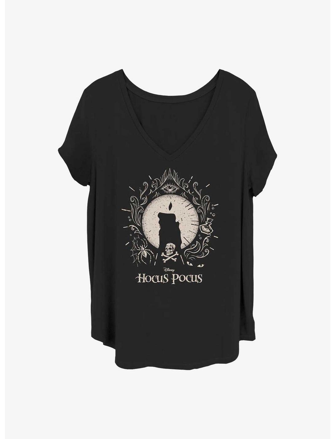 Disney Hocus Pocus Black Flame Girls T-Shirt Plus Size, BLACK, hi-res
