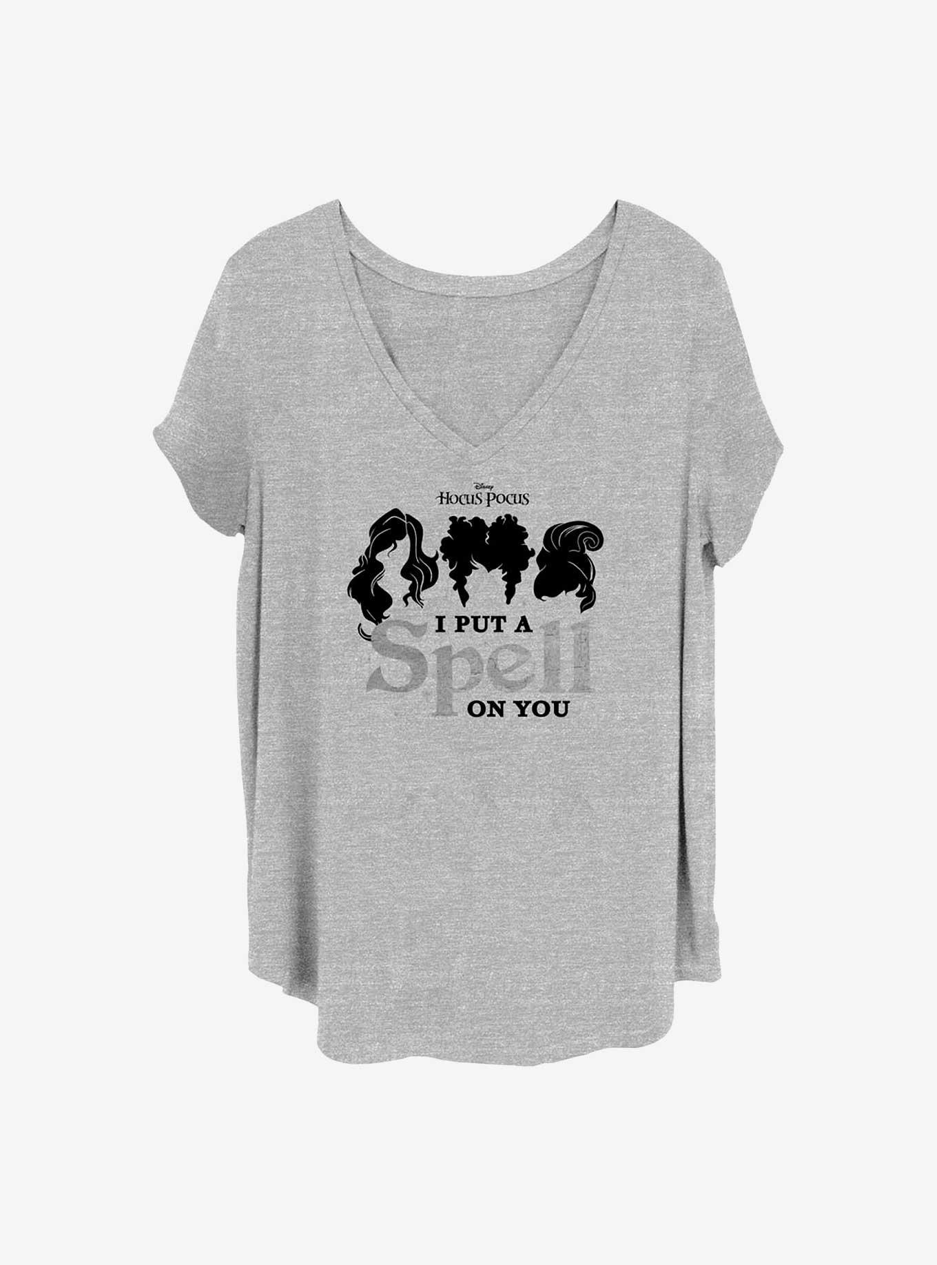 Disney Hocus Pocus Hair Spell Girls T-Shirt Plus Size, HEATHER GR, hi-res