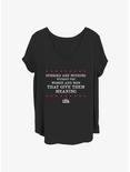 Marvel The Falcon and the Winter Soldier Give Meaning Girls T-Shirt Plus Size, BLACK, hi-res