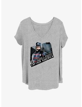 Marvel The Falcon and the Winter Soldier Walker America Girls T-Shirt Plus Size, , hi-res