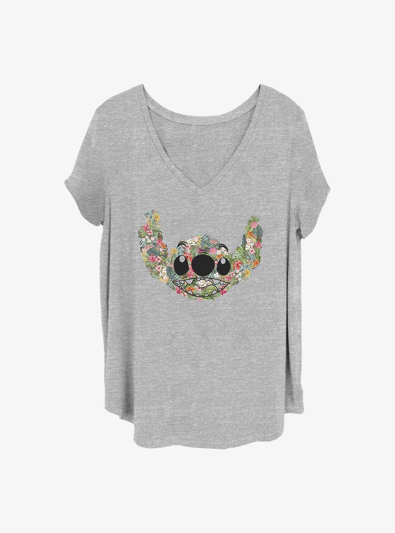 Disney Lilo & Stitch Flower Boy Girls T-Shirt Plus Size, , hi-res