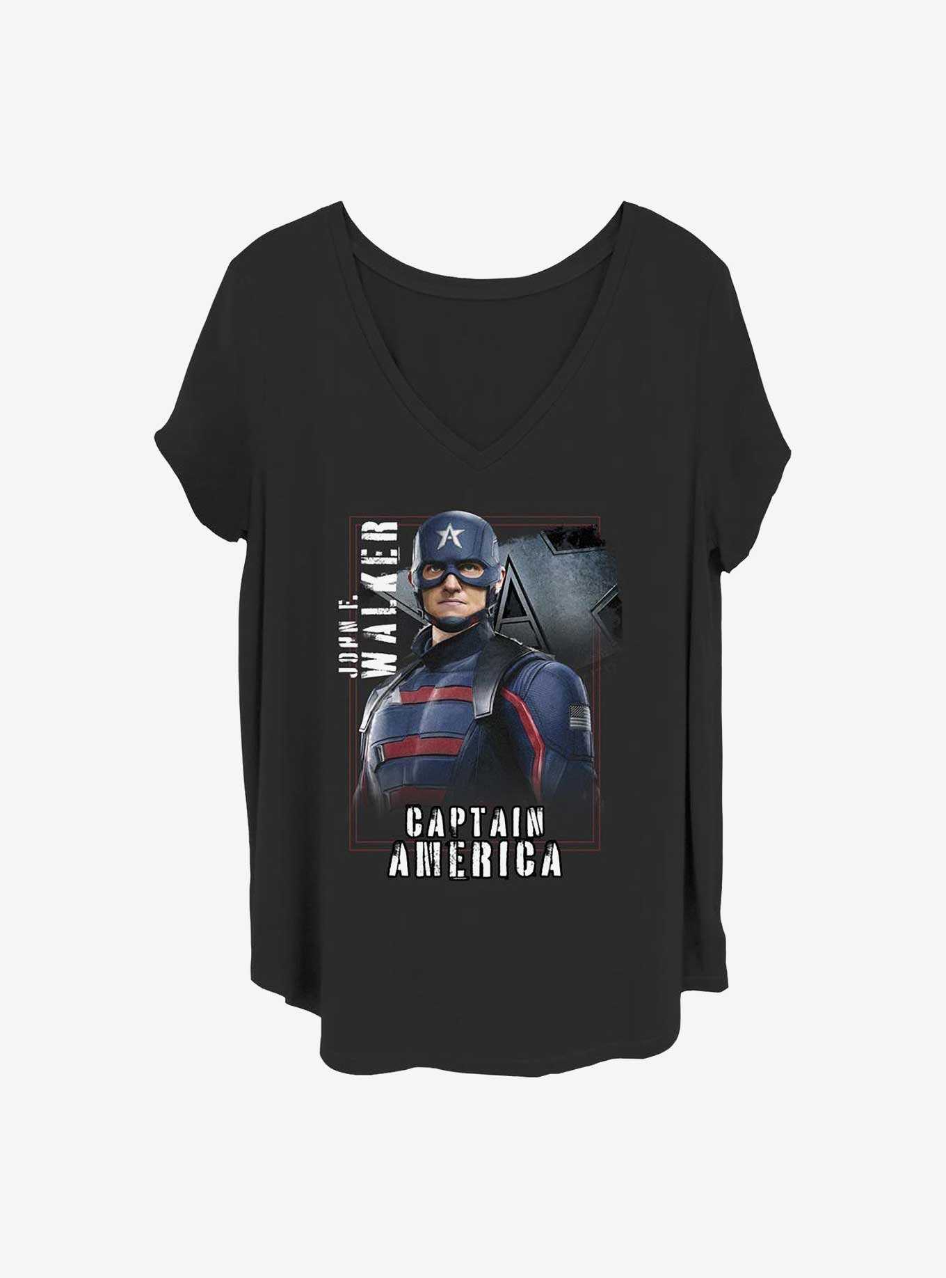Marvel The Falcon and the Winter Soldier Walker Hero Girls T-Shirt Plus Size, , hi-res