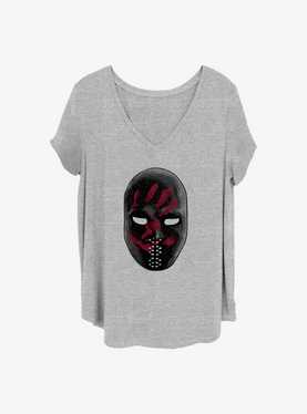 Marvel The Falcon and the Winter Soldier Large Mask Girls T-Shirt Plus Size, , hi-res