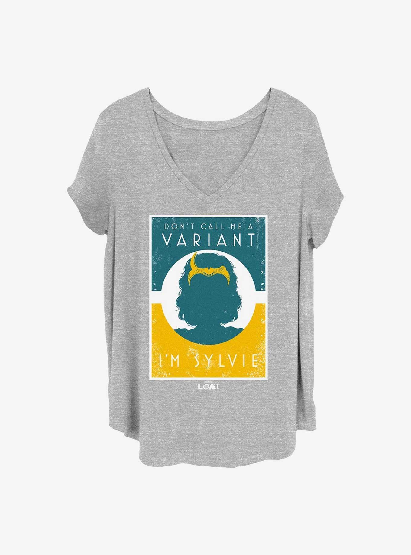Marvel Loki I'm Sylvie Girls T-Shirt Plus Size, , hi-res