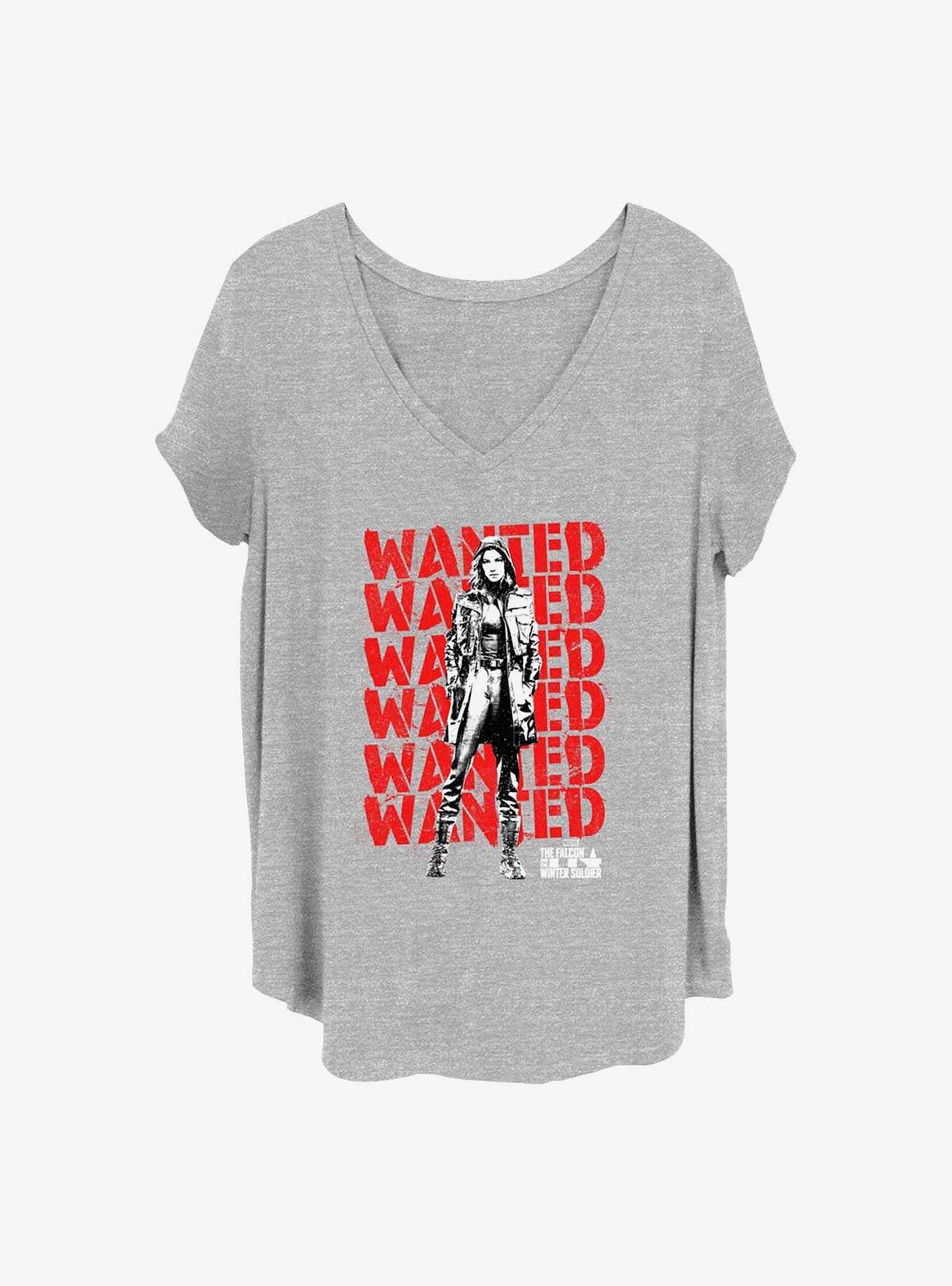 Marvel The Falcon and the Winter Soldier Wanted Girls T-Shirt Plus Size, , hi-res