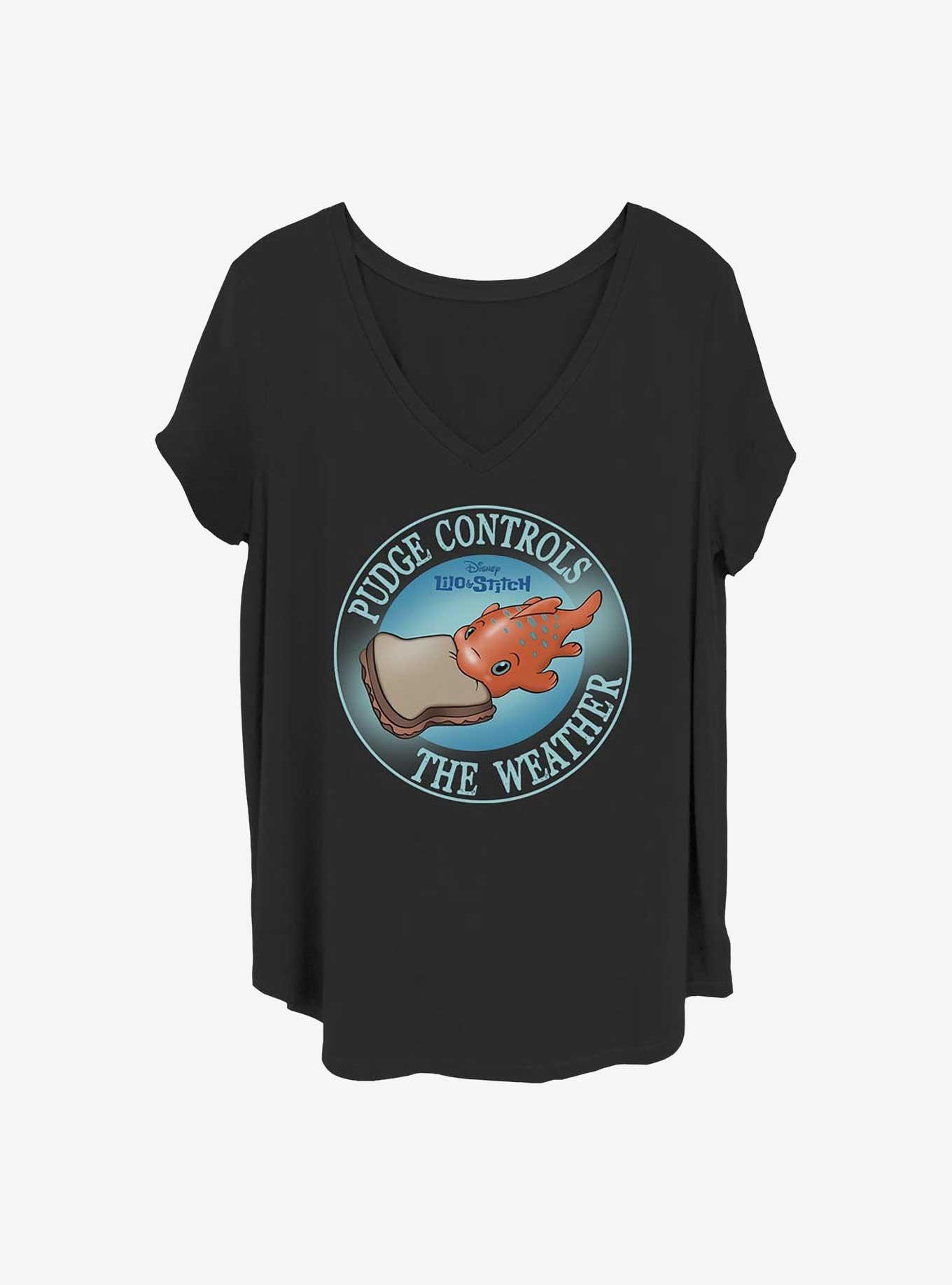 Disney Lilo & Stitch Pudge Weather Girls T-Shirt Plus Size
