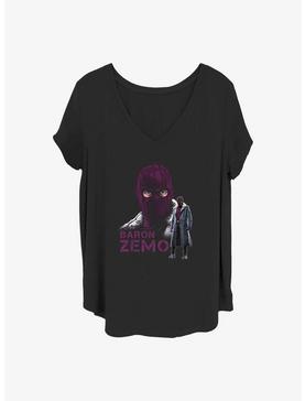 Marvel The Falcon and the Winter Soldier Masked Zemo Girls T-Shirt Plus Size, , hi-res