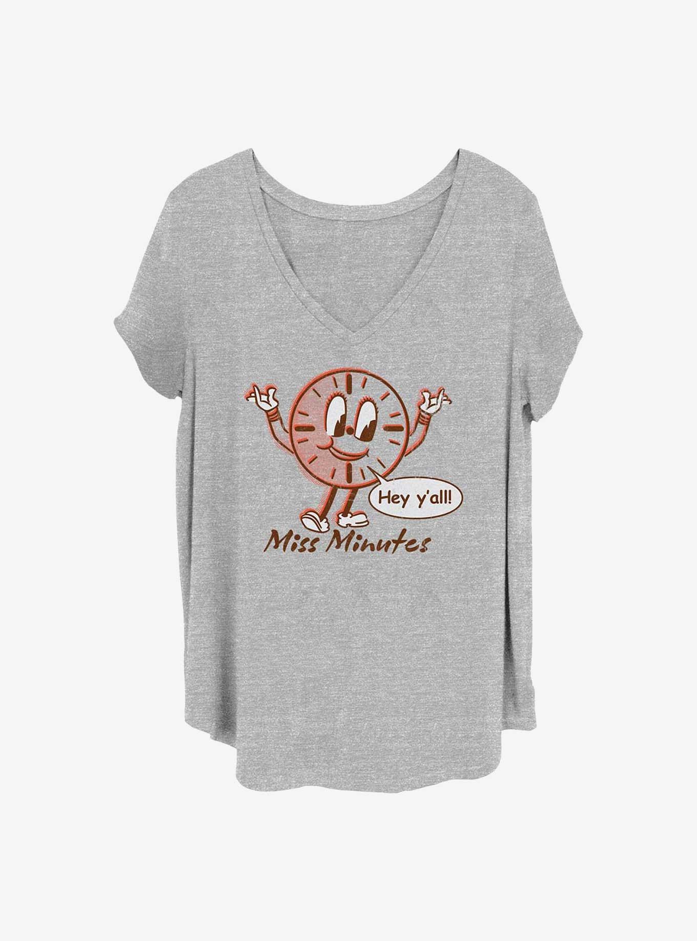 Marvel Loki Miss Minutes Girls T-Shirt Plus Size, HEATHER GR, hi-res