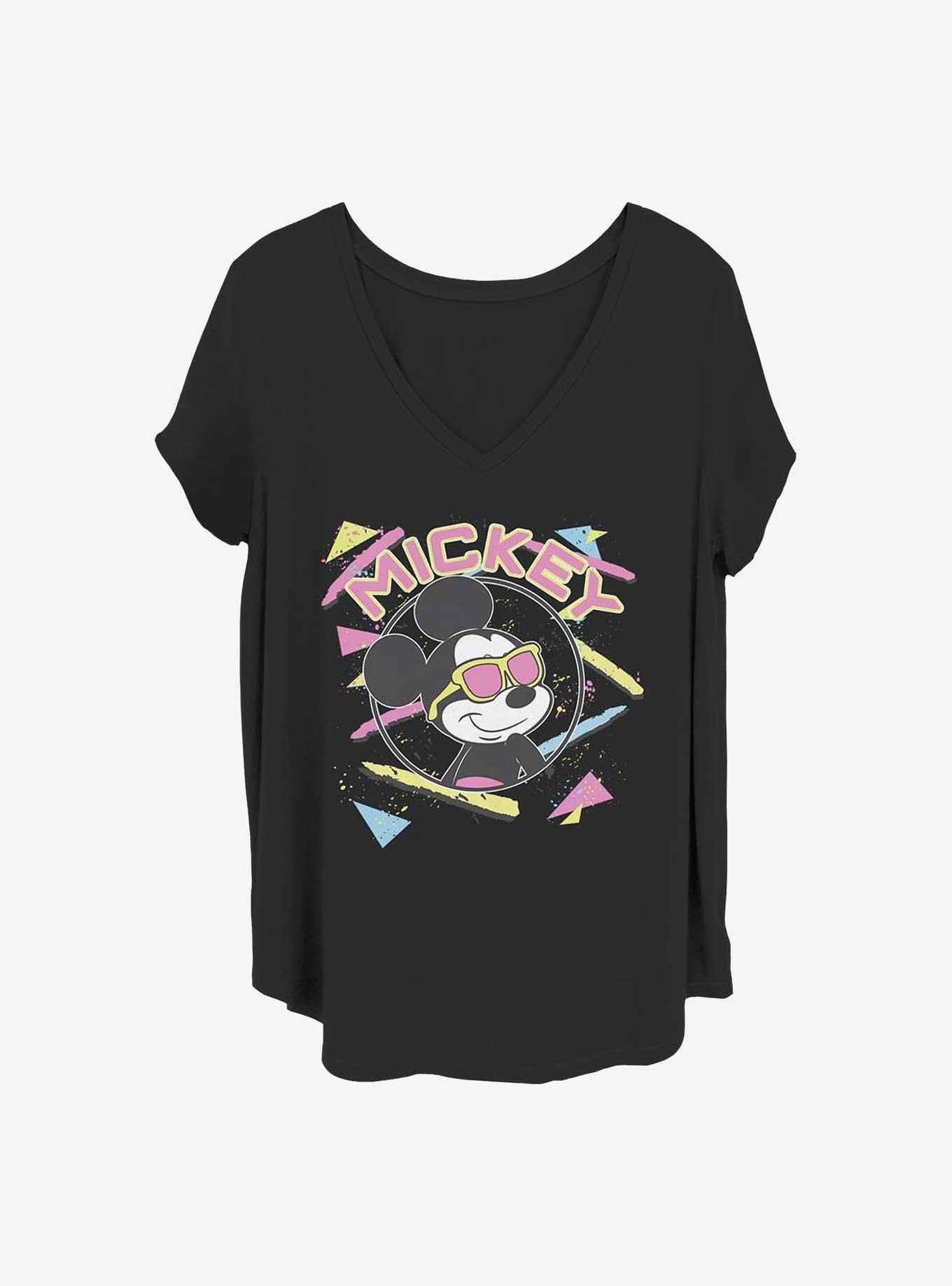 Disney Mickey Mouse 90S Mickey Girls T-Shirt Plus Size