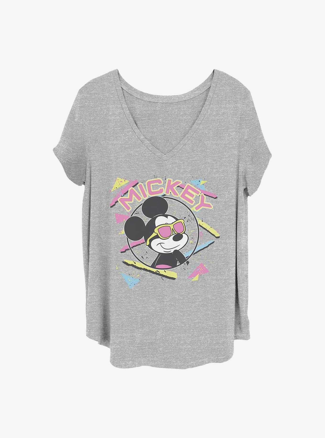 Disney Mickey Mouse 90S Mickey Girls T-Shirt Plus Size