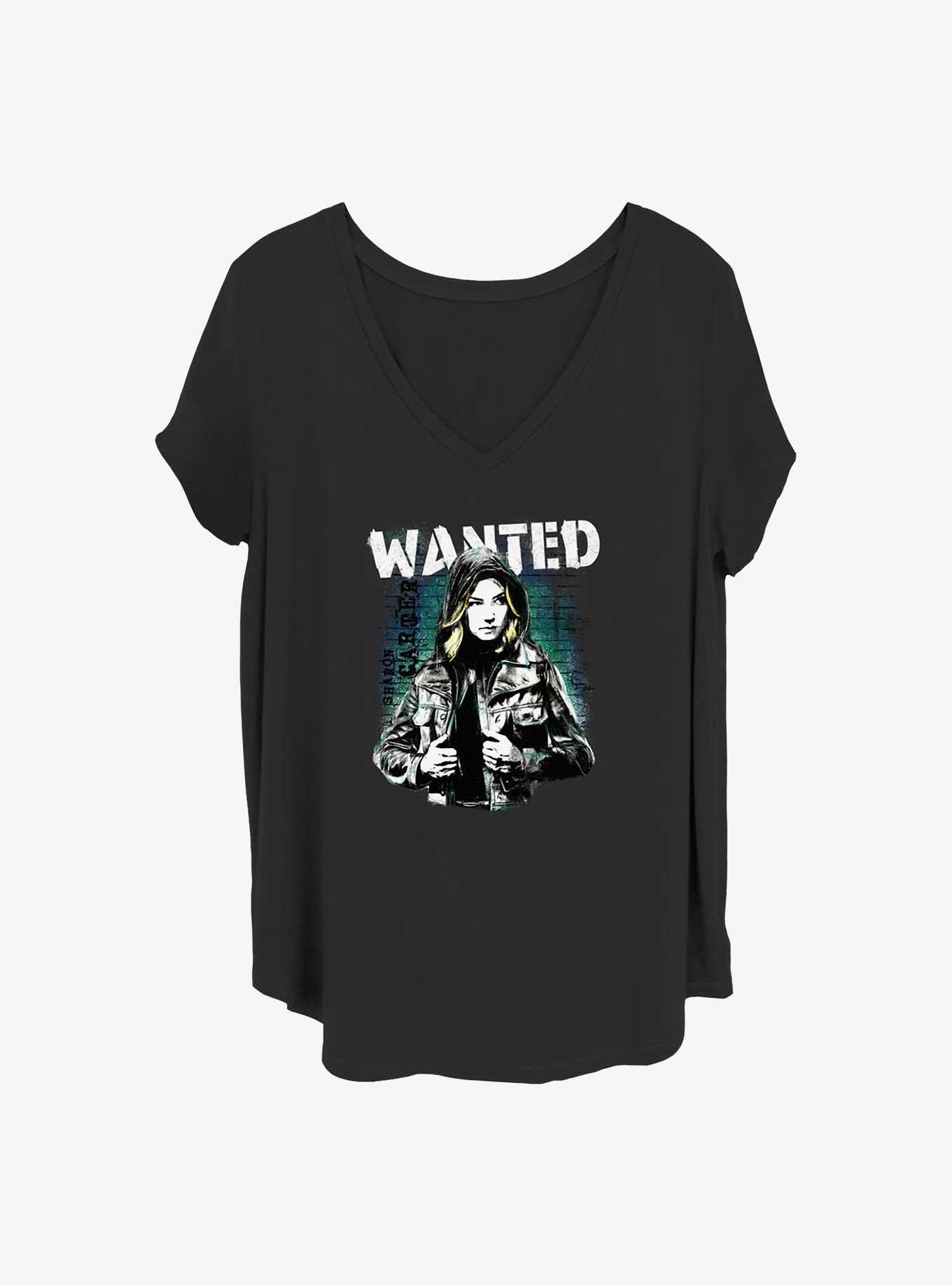 Marvel The Falcon and the Winter Soldier Solo Carter Girls T-Shirt Plus Size, , hi-res