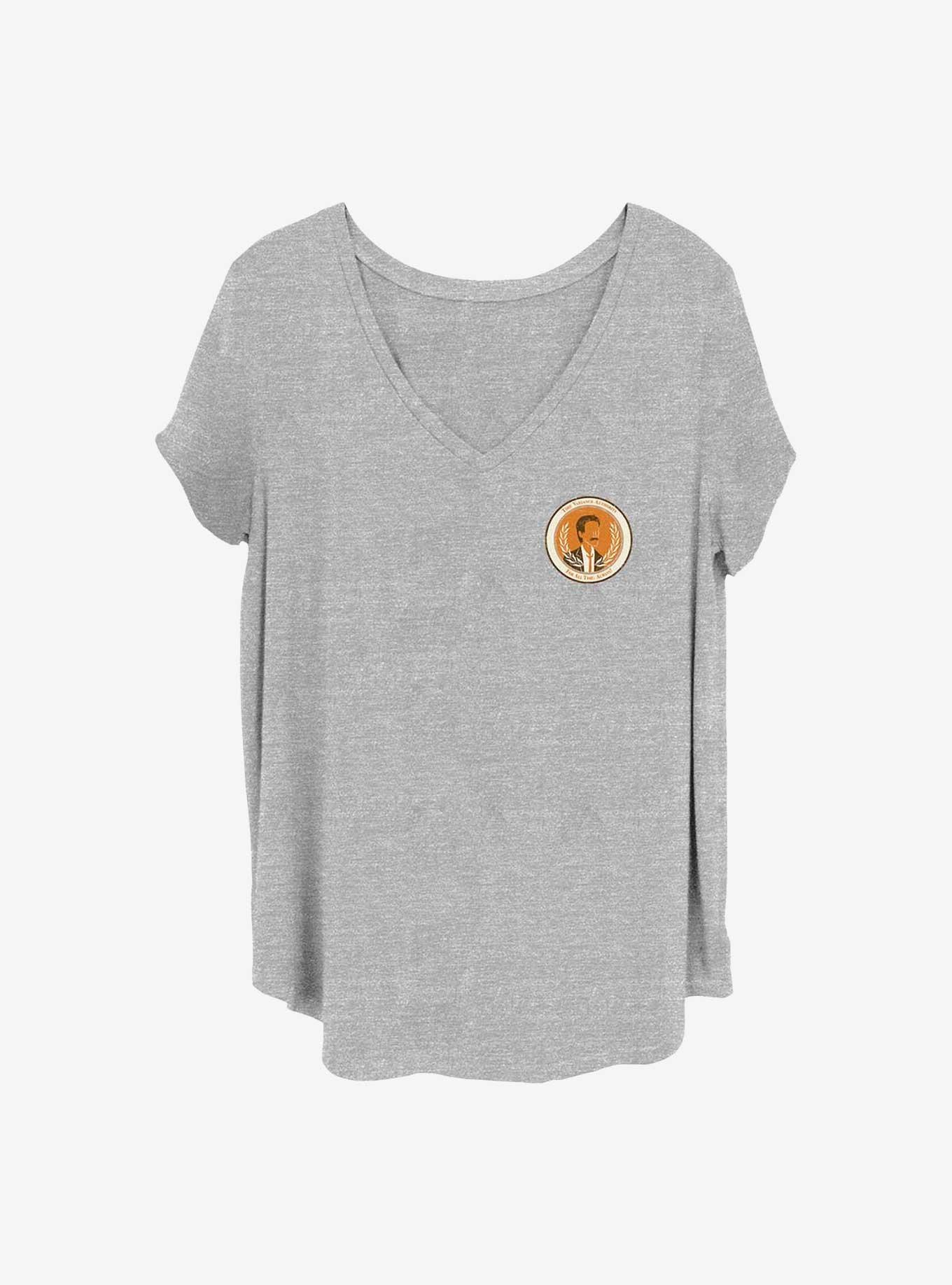 Marvel Loki TVA Badge Girls T-Shirt Plus Size, , hi-res